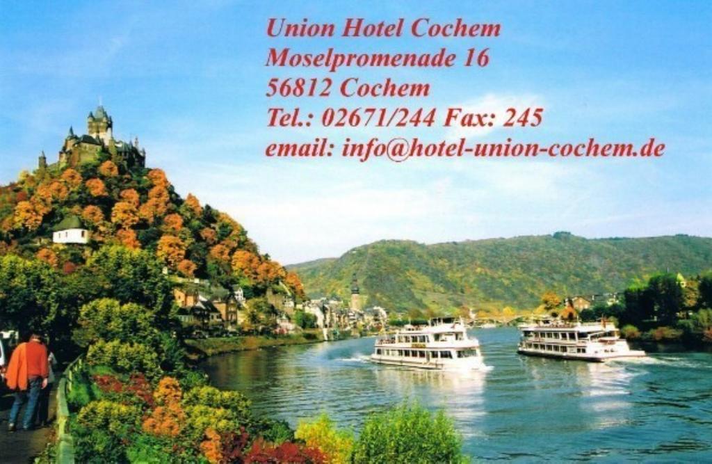 Union Hotel Cochem Exterior foto